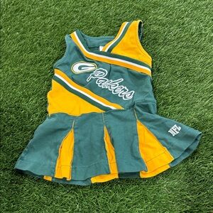 NFL Team Apparel Green Bay Packers Cheerleading Dress